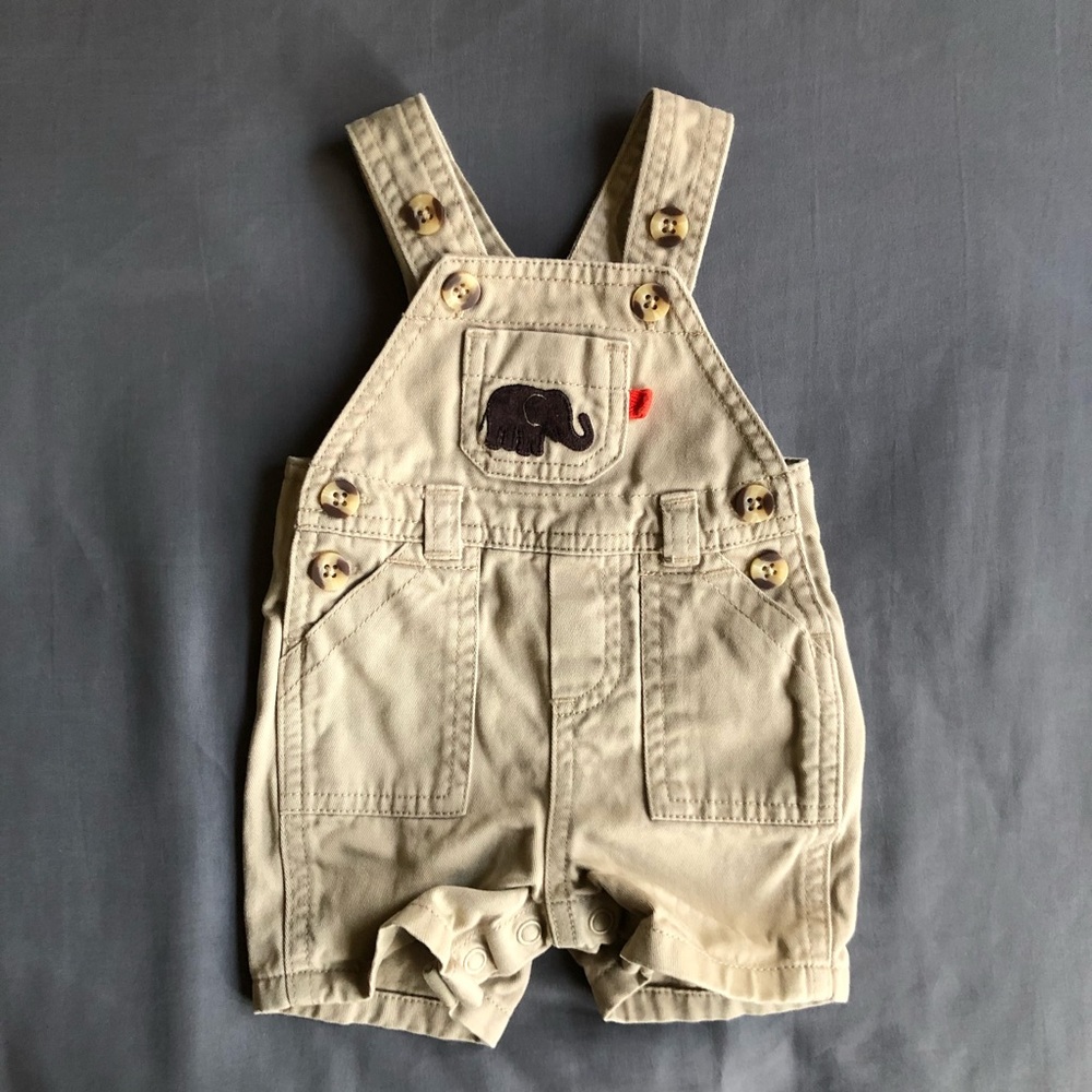 Carter’s Newborn Khaki Overall Jumper
